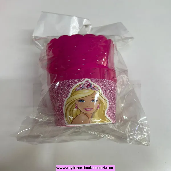 Barbie Temalı Cupcake Kabı